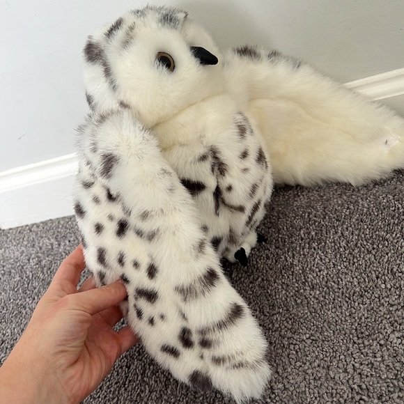 Folkmanis Snowy Owl Hand Puppet - Picture 4 of 11